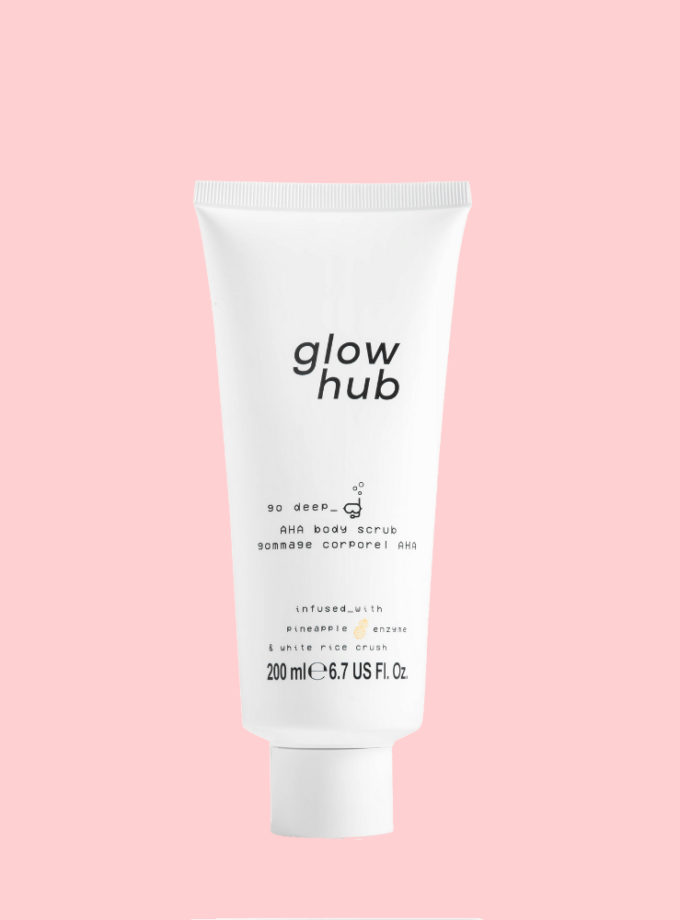 5019607255855 680x920 - Glow Hub Body Edit AHA Body Scrub, 200 ml