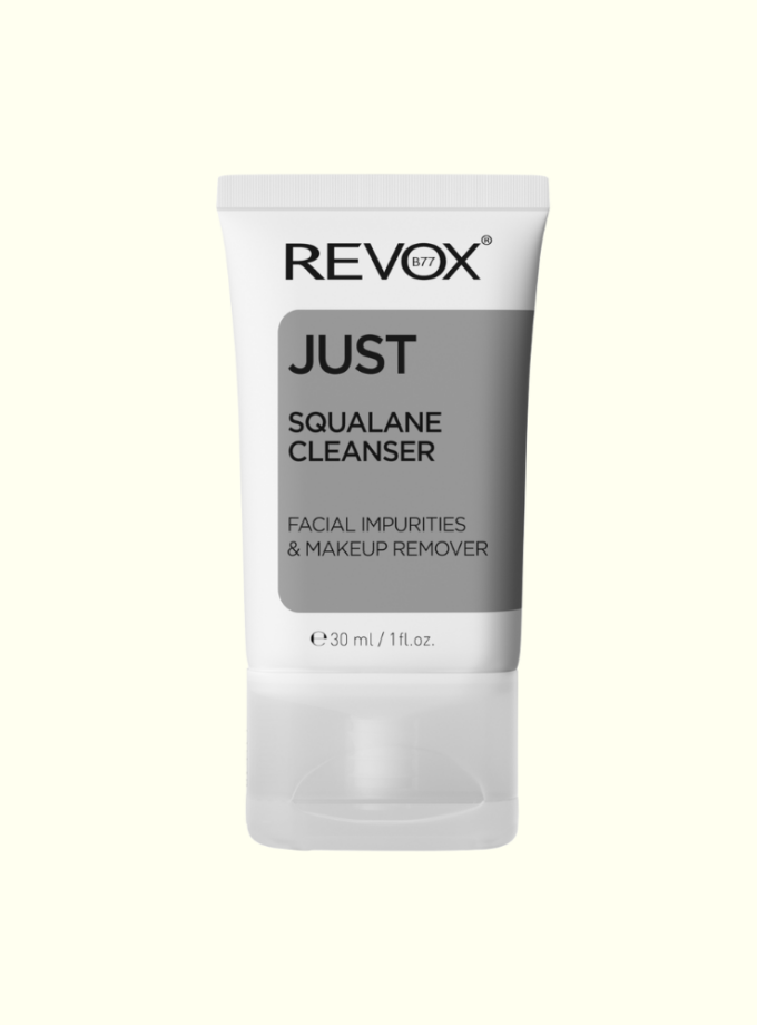 5060565103818 revox b77 just squalane cleanser wb internet 680x920 - REVOX B77 JUST SQUALANE CLEANSER - FACIAL IMPURITIES & MAKEUP REMOVER, 30 ml