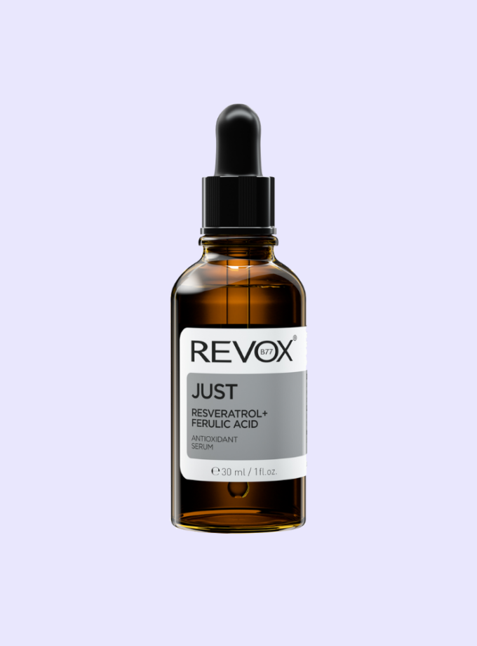 5060565105416 revox b77 just resveratrol ferulic acid wb internet 680x920 - REVOX B77 JUST RESVERATROL + FERULIC ACID ANTIOXIDANT SERUM, 30ml